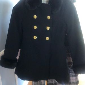 Girls wool coat